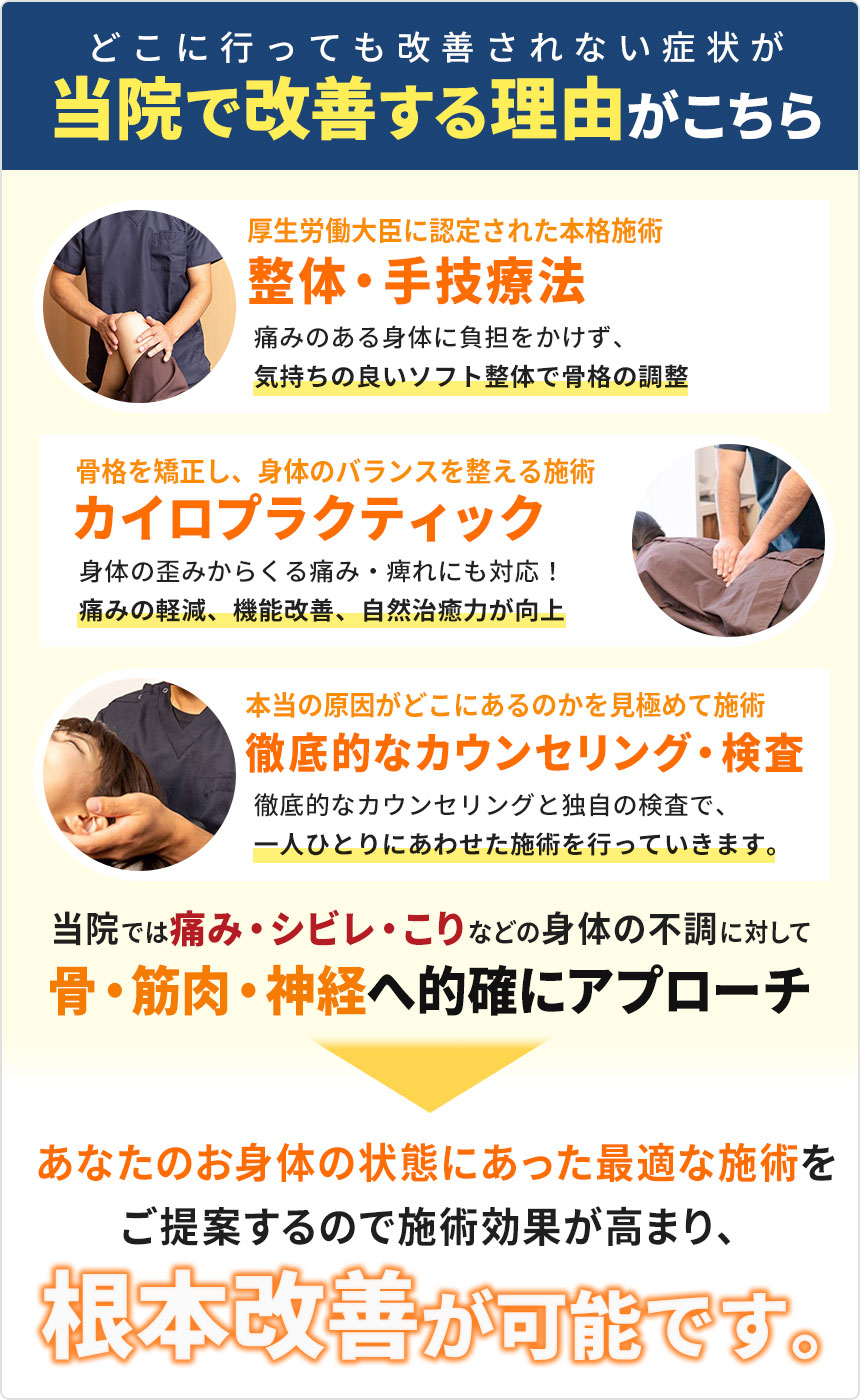 施術の特徴